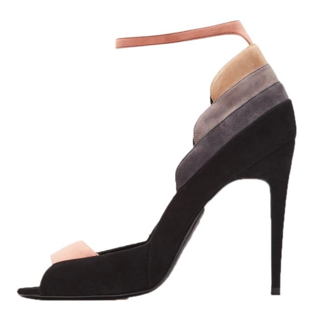 Size 35.5 Pierre Hardy peep toe shoes